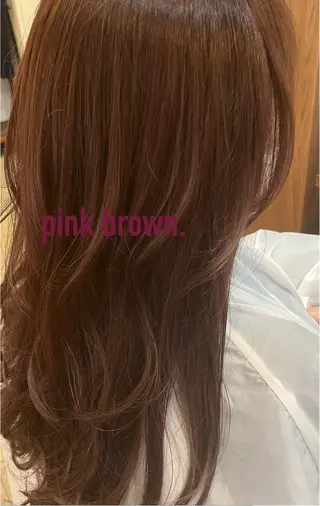 セミロング カラー くすみカラー/ボブ ♡ madocaのヘアスタイル