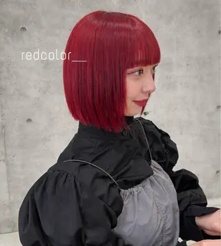 ショート 💞暖色艶カラー/ ホウツキカナ🍒のヘアスタイル