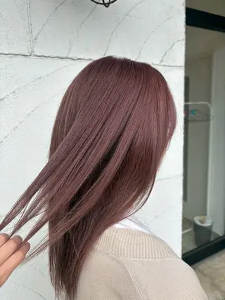 セミロング un knownのヘアスタイル