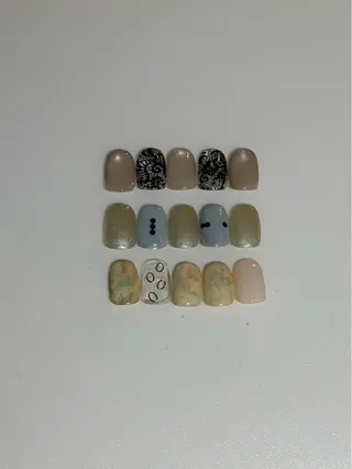 ショート peil nailのネイルデザイン