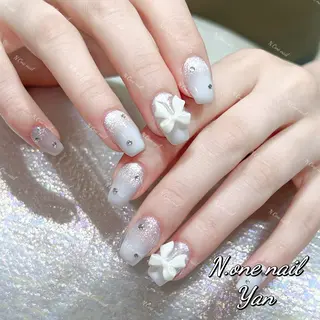 ネイル 長いだし/スカルプ/ パラシェルN.oneのネイルデザイン