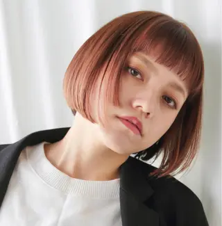 ショート カラー ショートボブ髪質改善 縮毛矯正のプロ山道潤のヘアスタイル