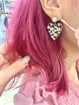 ミディアム カラー 縮毛矯正・透明感 カラー💙acoのヘアスタイル