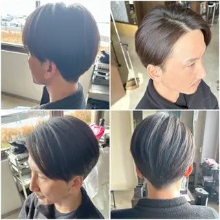 ショート メンズ 中島 剛のヘアスタイル