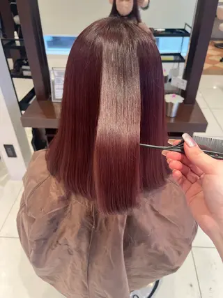 ミディアム カラー 🍯透明感カラー MANA🍯のヘアスタイル
