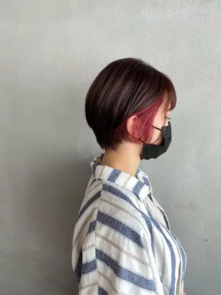 ショート メンズ/ダブルカラー /パーマ/来栖慧💈のヘアスタイル