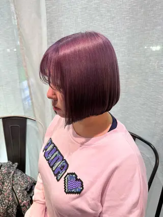 ミディアム カラー designcolo r/似合わせNOKAのヘアスタイル