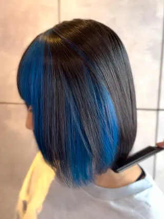 ミディアム カラー 🎀ハイトーン・艶 カラー HANA🎀のヘアスタイル