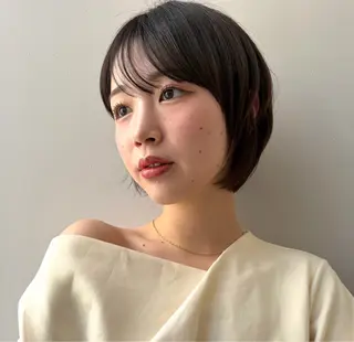 ショート カラー Misora/ボブ/ レイヤー/艶カラーのヘアスタイル