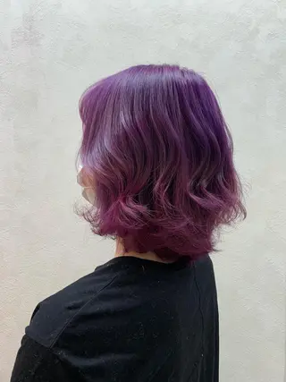 カラー 井上 花音のヘアスタイル