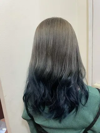 セミロング 縮毛矯正の達人 ☆　松本のヘアスタイル