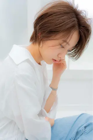 ショート カラー ○HITOMI ○のヘアスタイル