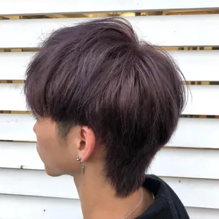 カラー メンズ 菅沢 奈生のヘアスタイル