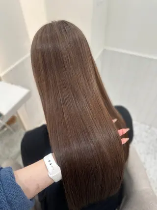 ロング 🎀ちゃんりお🎀 /ブリーチなしカラーのヘアスタイル