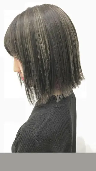 ミディアム カラー Hair&Make EARTHのヘアスタイル