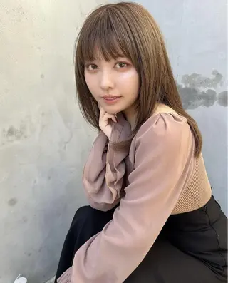 ロング 似合わせカット/ 永幡早百合のヘアスタイル