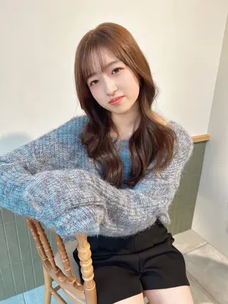 ロング カラー ヘアアレンジ 【代表】 たき〜のヘアスタイル
