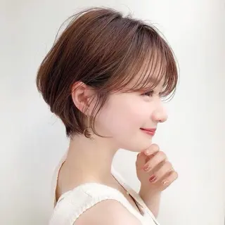 ショート 横浜/レイヤー/ボブ shiira👼🏻のヘアスタイル