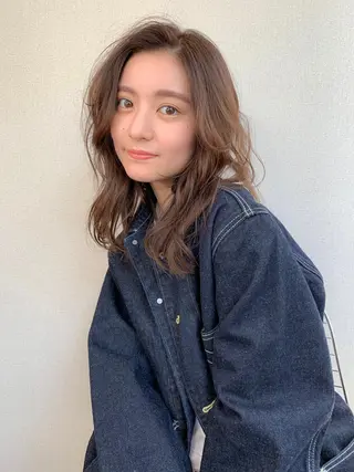 セミロング カラー ✨上品レディーなヘア スタイルへ✨髙木諒也のヘアスタイル
