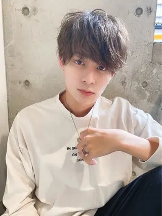 メンズ ルービック奈良 平本 温大のヘアスタイル