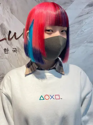 ミディアム カラー welring hair salonのヘアスタイル