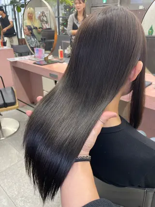 セミロング 江上拓郎/ショート /酸性ストレートのヘアスタイル