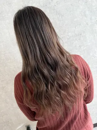 ロング カラー 髪質改善・縮毛矯正 💎ASUKAのヘアスタイル