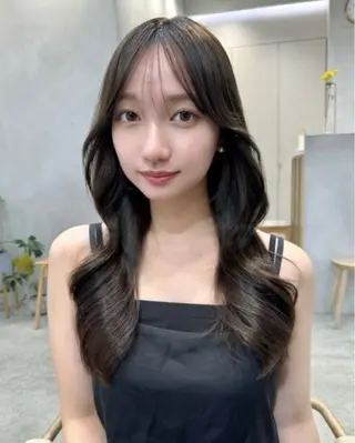 セミロング 表参道ミディアム レイヤー山岸季生のヘアスタイル