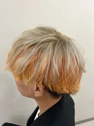 カラー 米林 遼のヘアスタイル