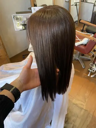セミロング カラー AKALA HAIR 西宮店 Juriのヘアスタイル