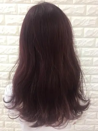 ロング カラー 盛れるレイヤーカット 得意🌹井上美沙のヘアスタイル