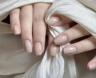 ネイル By moonネイル 🌷ワンホン/韓国風のネイルデザイン