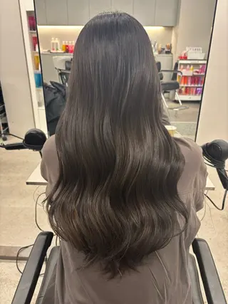 ロング カラー 🎀透明感× 赤み消し🎀正源のヘアスタイル
