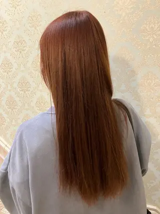 ロング カラー Tink 橋本 青空のヘアスタイル