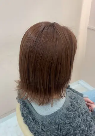 カラー YOLO 渋谷 nanamiのヘアスタイル