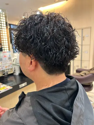 ショート パーマ メンズ リリー /Men's/パーマのヘアスタイル