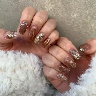 ネイル 【淡色color/ nail】maikoのネイルデザイン