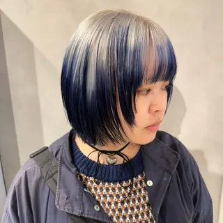 カラー デザインカラー/パー マ🦖外岡咲希🦖のヘアスタイル