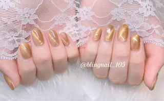 ネイル 23時まで❤︎韓国、 ワンホンネイルのネイルデザイン