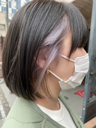 ショート カラー 特殊カラー特化 ✂️SHIAN フジのヘアスタイル