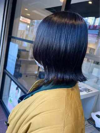ショート ハイライト特化小澤 奈津美のヘアスタイル