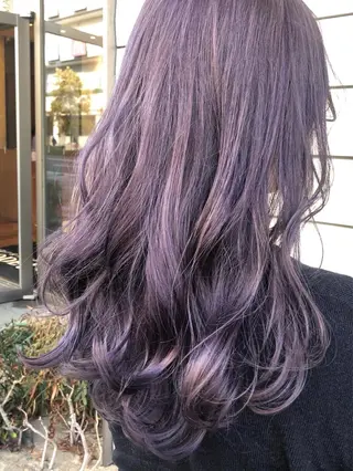 セミロング カラー パーマ ヘアアレンジ キッズ マツエク・マツパ ニシダヒカリ🌙 髪質改善×似合わせのヘアスタイル