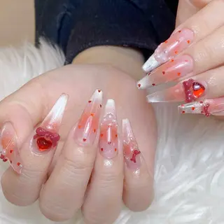 ネイル ANH ゴテゴテネイルのネイルデザイン