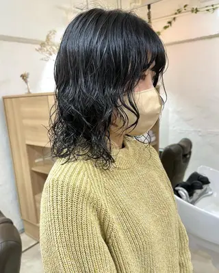 ショート カラー パーマ 銀座No.1髪質改善 縮毛矯正/本木のヘアスタイル