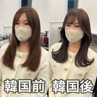 セミロング カラー パーマ ヘアアレンジ メンズ 韓国ヘア×2way 🇰🇷和知拓郎のヘアスタイル