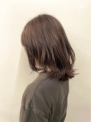 ミディアム カラー うる艶ヘア♡韓国好き 透明感　shotaのヘアスタイル