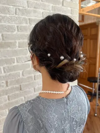 セミロング ヘアアレンジ Topstylist YUKIのヘアスタイル