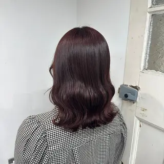 ミディアム カラー 無料カットモデル🩶 30%off/はるかのヘアスタイル