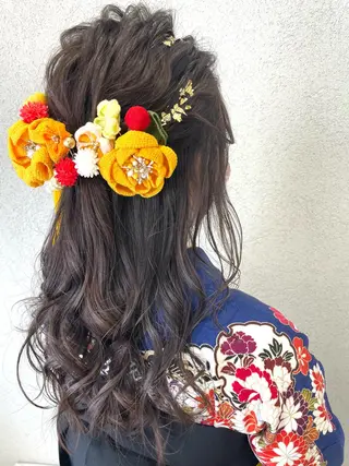 ヘアアレンジ 松下 由恵のヘアスタイル