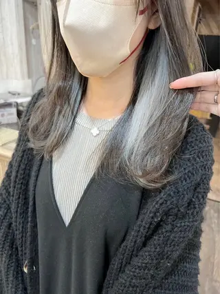 セミロング 透明感/レイヤー /ayaneのヘアスタイル